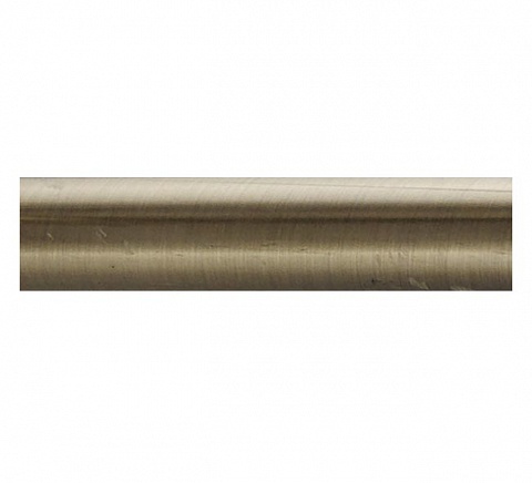 Карниз металлический Октавиа 16, 2-рядный, 16 мм., труба гладкая, Антик (золото) 3