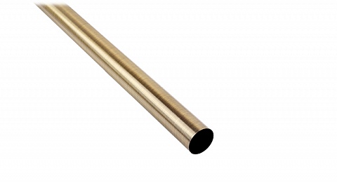 Карниз металлический Консорт, 1-рядный, 19 мм., труба гладкая, Антик 2