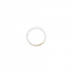 Кольцо шумное для металлических карнизов 16 мм., Белое золото