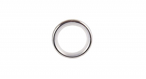 Кольцо бесшумное для металлических карнизов 19 мм., Хром 1