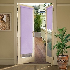 Рулонные шторы на балконную дверь Кано, Фиолетовая