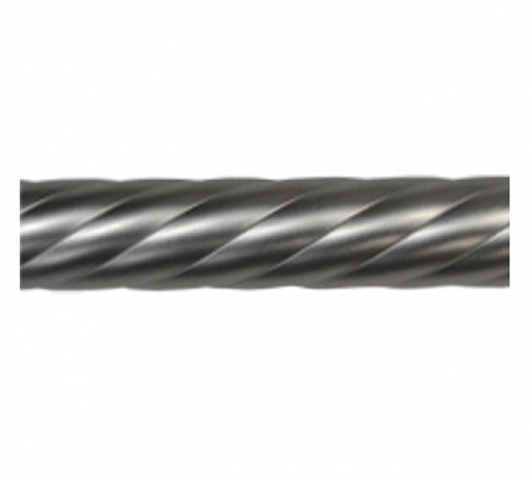 Карниз металлический Октавиа 16, 2-рядный, 16 мм., труба витая, Сатин 3