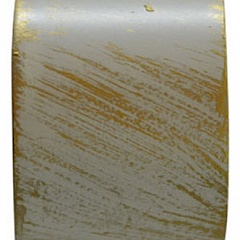 Наконечник Заглушка для металлического карниза Октавиа-28, 28 мм., Белое золото