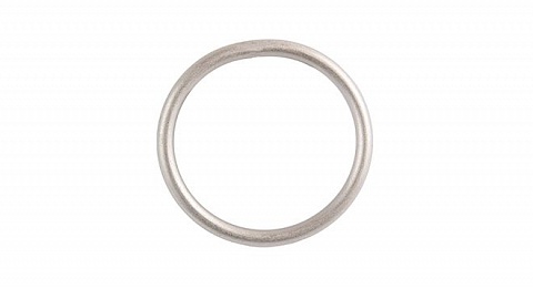 Кольцо шумное для металлических карнизов 25 мм., Сатин 1